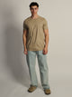 BOATHOUSE ESSENTIALS VICTOR CREWNECK TEE - TAUPE - Boathouse