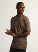 BOATHOUSE ESSENTIALS LONG FIT TEE- VINTAGE BROWN - Boathouse