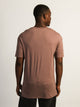 BOATHOUSE ESSENTIALS LONG FIT TEE - BURGUNDY - Boathouse