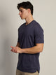BOATHOUSE ESSENTIALS LONG FIT TEE - CHARCOAL NAVY - Boathouse