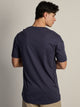 BOATHOUSE ESSENTIALS LONG FIT TEE - CHARCOAL NAVY - Boathouse