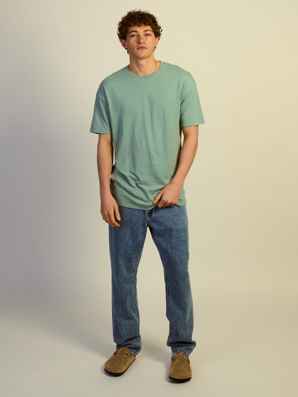 T-SHIRT LONG FIT – VERT