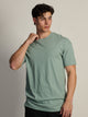 BOATHOUSE ESSENTIALS LONG FIT TEE- GREEN - Boathouse