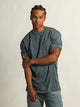 BOATHOUSE ESSENTIALS LONG FIT TEE- NAVY - Boathouse