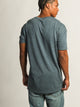 BOATHOUSE ESSENTIALS LONG FIT TEE- NAVY - Boathouse