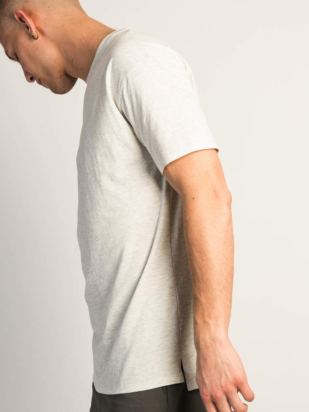 T-SHIRT BOATHOUSE LONG FIT - OATMEAL