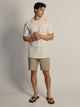 T-SHIRT LONG FIT – BLANC CASSÉ
