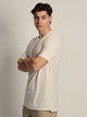 T-SHIRT LONG FIT – BLANC CASSÉ