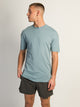 BOATHOUSE ESSENTIALS LONG FIT T-SHIRT- POWDER BLUE - Boathouse