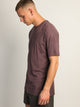 BOATHOUSE ESSENTIALS LONG FIT T-SHIRT- PURPLE - Boathouse