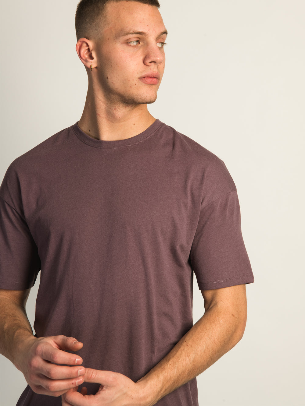 LONG FIT T-SHIRT- PURPLE