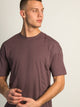 BOATHOUSE ESSENTIALS LONG FIT T-SHIRT- PURPLE - Boathouse
