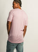 BOATHOUSE ESSENTIALS LONG FIT TEE- ROSE - Boathouse