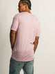 BOATHOUSE ESSENTIALS LONG FIT TEE- ROSE - Boathouse
