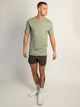 BOATHOUSE ESSENTIALS LONG FIT T-SHIRT- SAGE - Boathouse