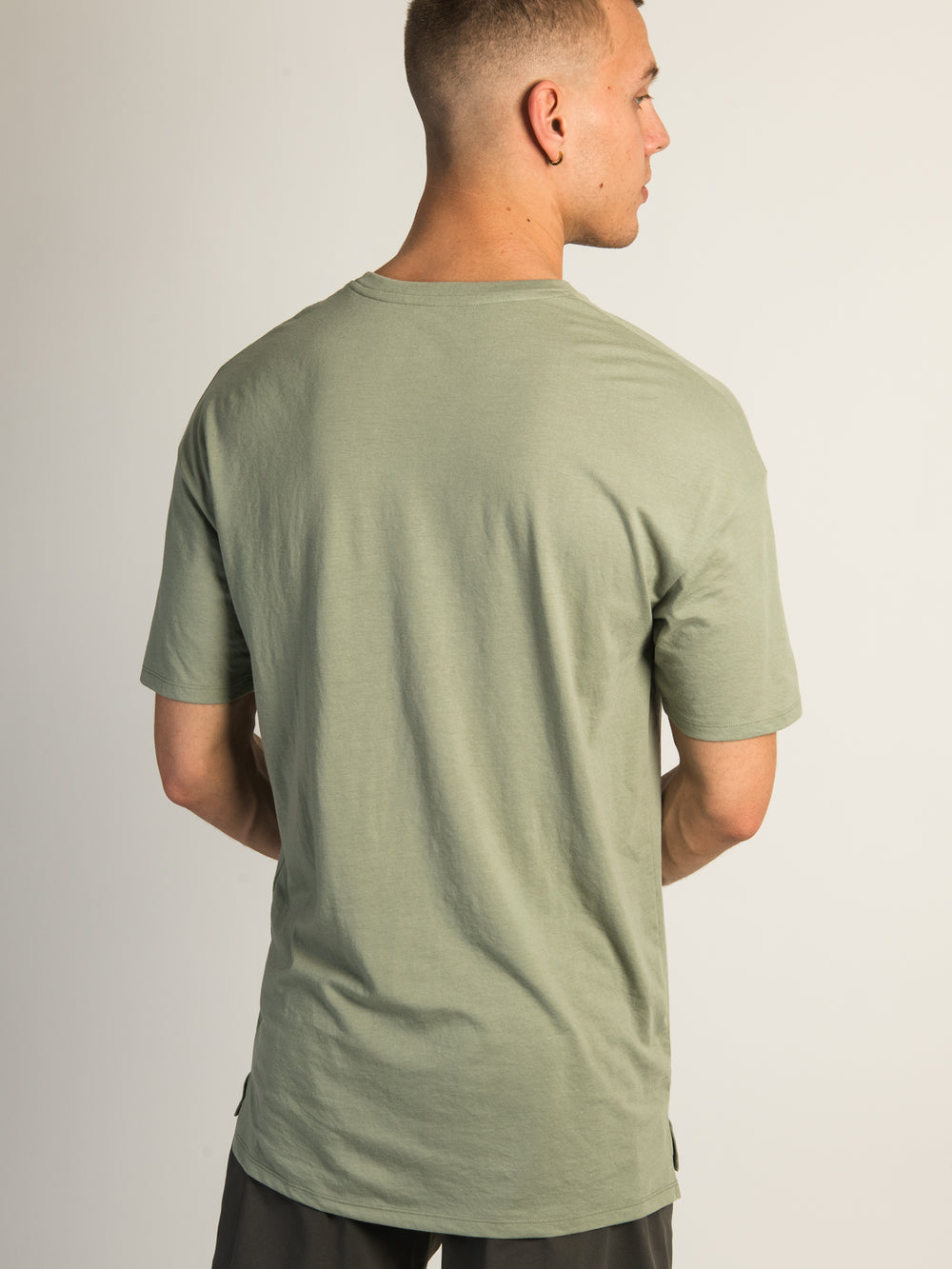 LONG FIT T-SHIRT- SAGE