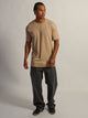 BOATHOUSE ESSENTIALS LONG FIT TEE - SAND - Boathouse