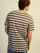 BOATHOUSE ESSENTIALS LONG FIT TEE - STRIPE - Boathouse