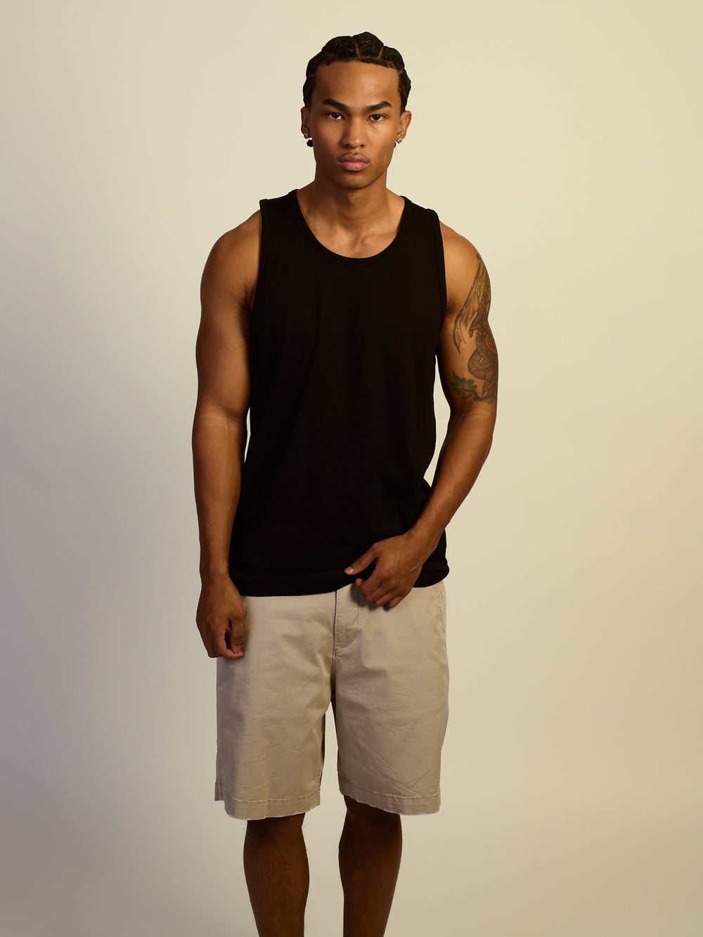 ESSENTIAL TANK - BLACK
