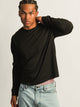 BOATHOUSE ESSENTIALS LONG SLEEVE TEE - BLACK - Boathouse