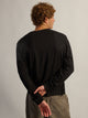 BOATHOUSE ESSENTIALS LONG SLEEVE TEE - BLACK - Boathouse