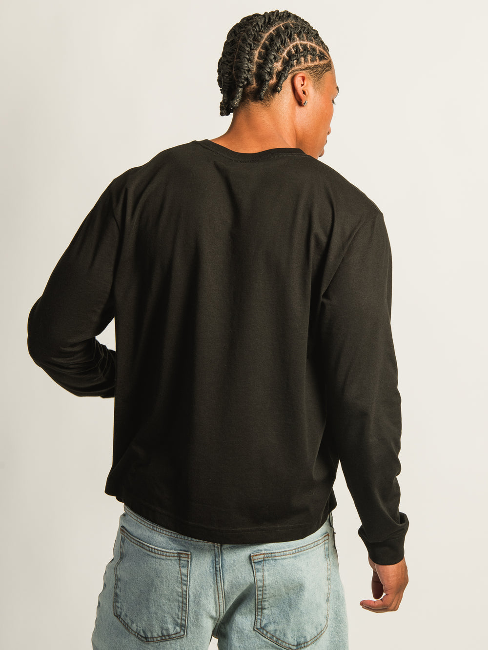 T-SHIRT LONGUES MANCHES - NOIR
