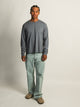 BOATHOUSE ESSENTIALS LONG SLEEVE TEE - BLUE - Boathouse