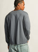 BOATHOUSE ESSENTIALS LONG SLEEVE TEE - BLUE - Boathouse