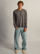 BOATHOUSE ESSENTIALS LONG SLEEVE TEE - CHARCOAL - Boathouse