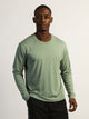 BOATHOUSE ESSENTIALS LONG SLEEVE TEE - GREEN - Boathouse