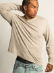 BOATHOUSE ESSENTIALS LONG SLEEVE TEE - PEBBLE - Boathouse