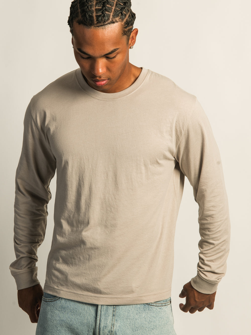 T-SHIRT LONGUES MANCHES - PEBBLE