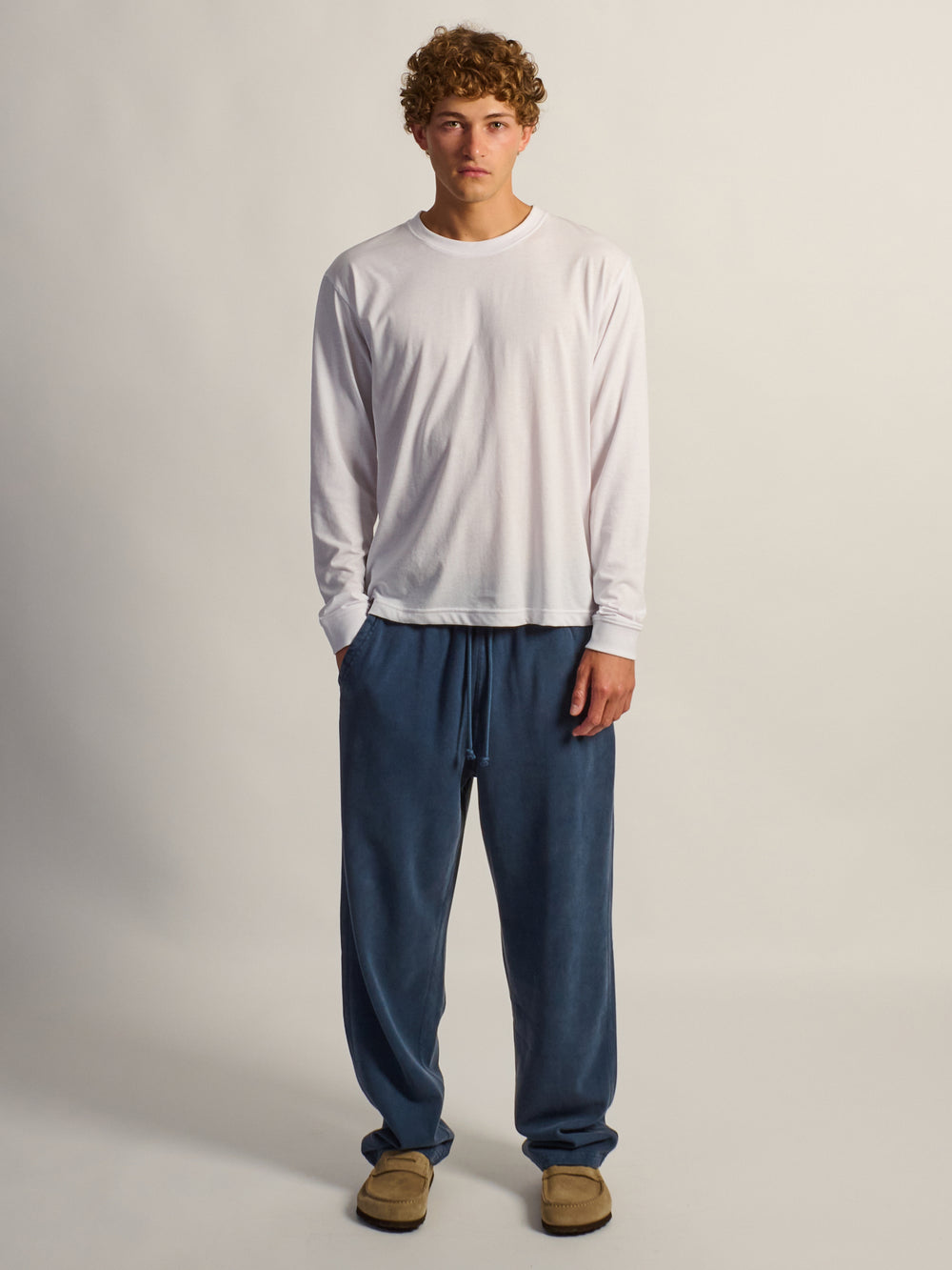 T-SHIRT LONGUES MANCHES -BLANC