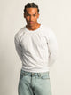 BOATHOUSE ESSENTIALS LONG SLEEVE TEE - WHITE - Boathouse