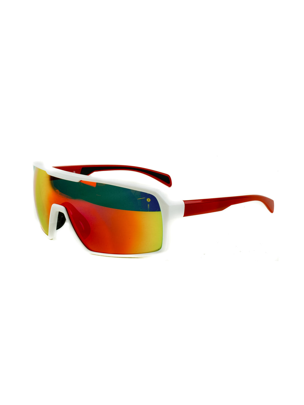 ELIJAH - LUNETTES DE SOLEIL BLANC/ROUGE/ROUGE - DÉSTOCKAGE