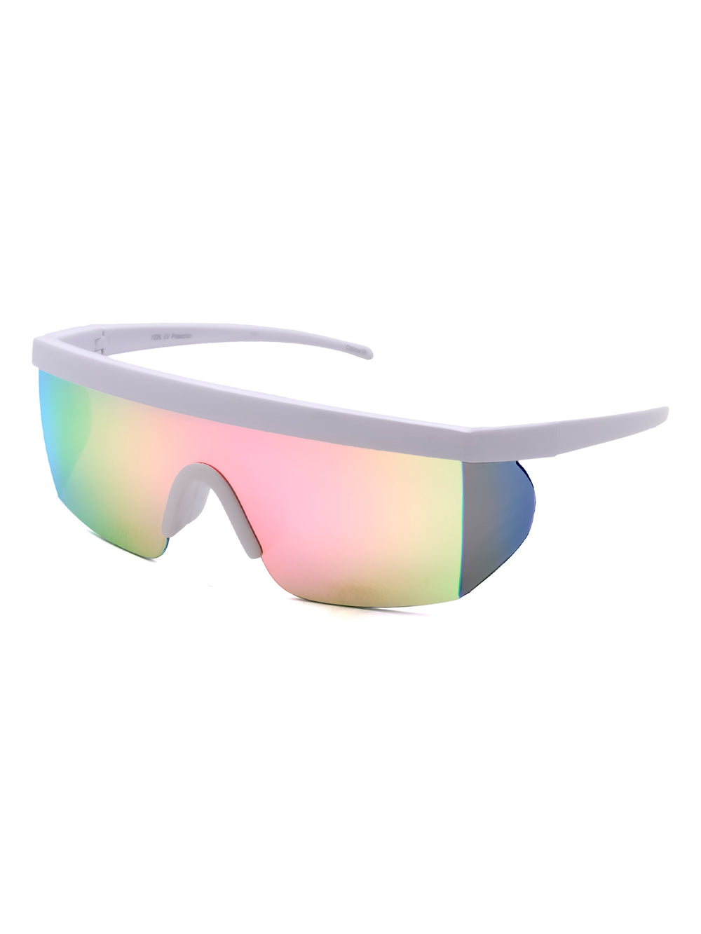 REVOLVE-WHITE/SMOKE PINK