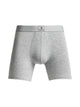 SOLID BOXER BRIEF - HEATHER GREY