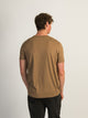 BOATHOUSE ESSENTIALS VICTOR CREWNECK TEE - BEIGE - Boathouse