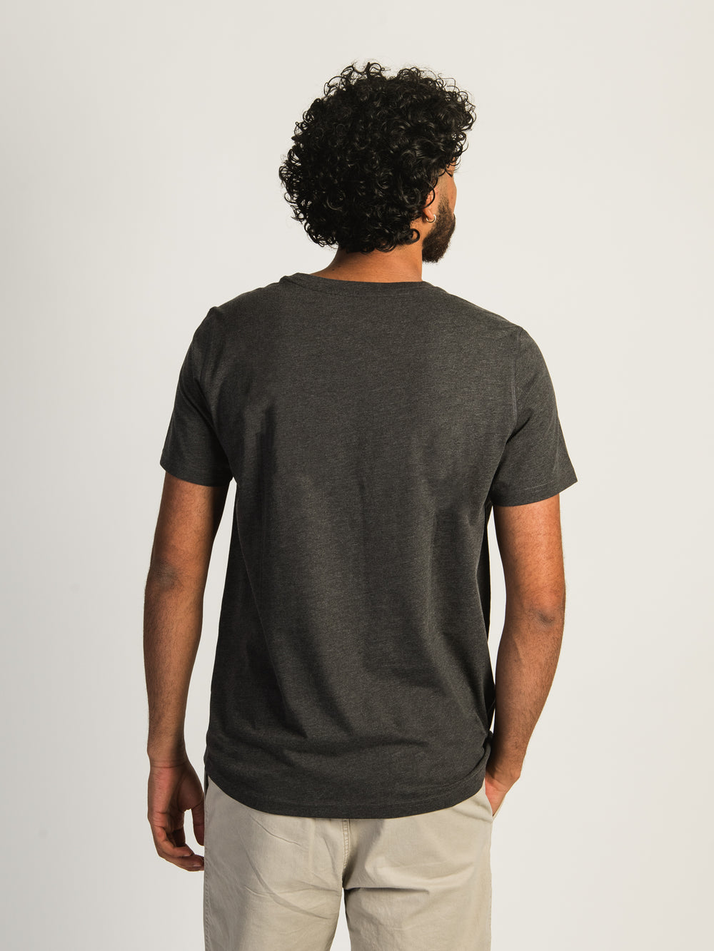 VICTOR CREWNECK TEE - DARK GREY