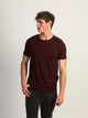 VICTOR CREWNECK TEE - PLUM