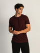 BOATHOUSE ESSENTIALS VICTOR CREWNECK TEE - PORT - Boathouse