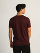 BOATHOUSE ESSENTIALS VICTOR CREWNECK TEE - PORT - Boathouse