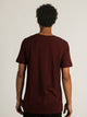 BOATHOUSE ESSENTIALS VICTOR CREWNECK TEE - PORT - Boathouse