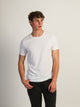 BOATHOUSE ESSENTIALS VICTOR CREWNECK TEE - WHITE - Boathouse