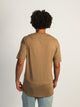 BOATHOUSE ESSENTIALS LONG FIT TEE - BEIGE - Boathouse
