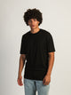 BOATHOUSE ESSENTIALS LONG FIT TEE - BLACK - Boathouse