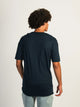 BOATHOUSE ESSENTIALS LONG FIT TEE - NAVY - Boathouse