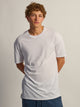 BOATHOUSE ESSENTIALS LONG FIT TEE - WHITE - Boathouse