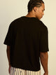 KOLBY SHORT CUT TEE - BLACK