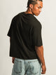 KOLBY SHORT CUT TEE - BLACK
